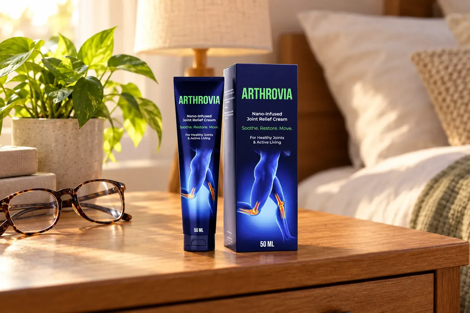 Arthrovia — le produit au quotidien