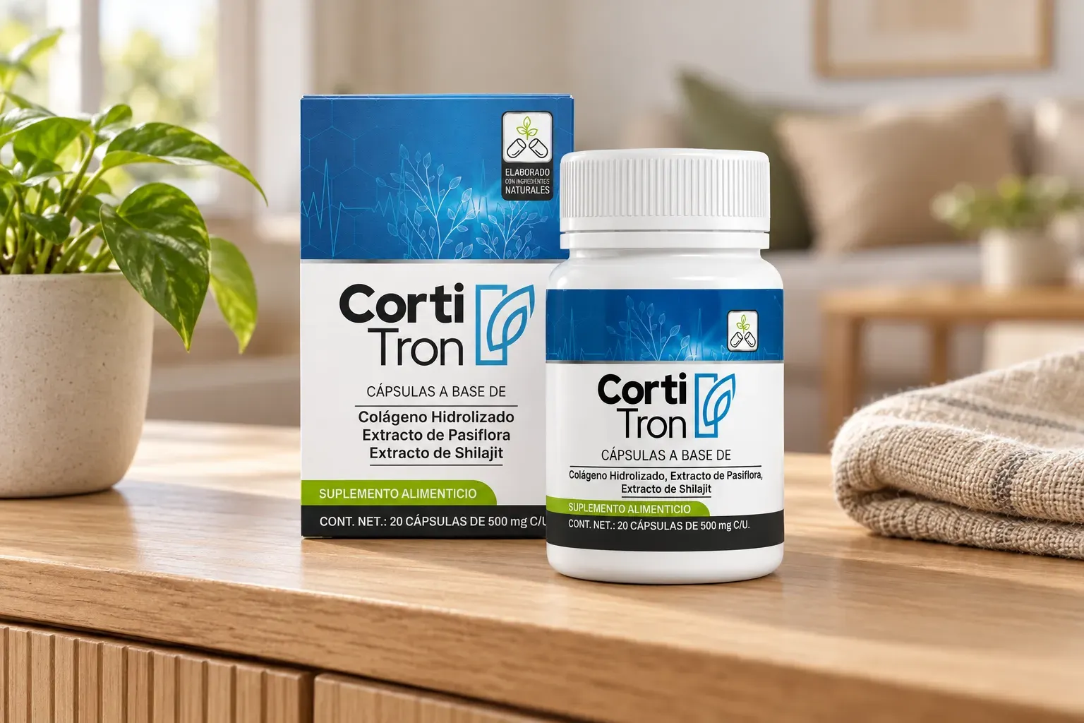 Cortitron — le produit au quotidien