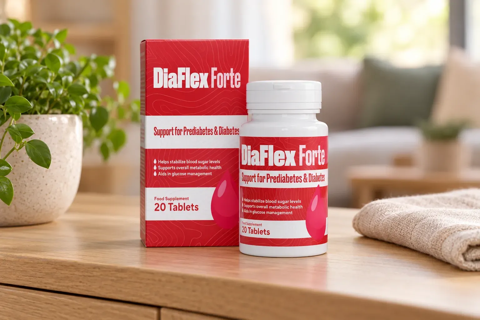 DiaFlex Forte — le produit au quotidien