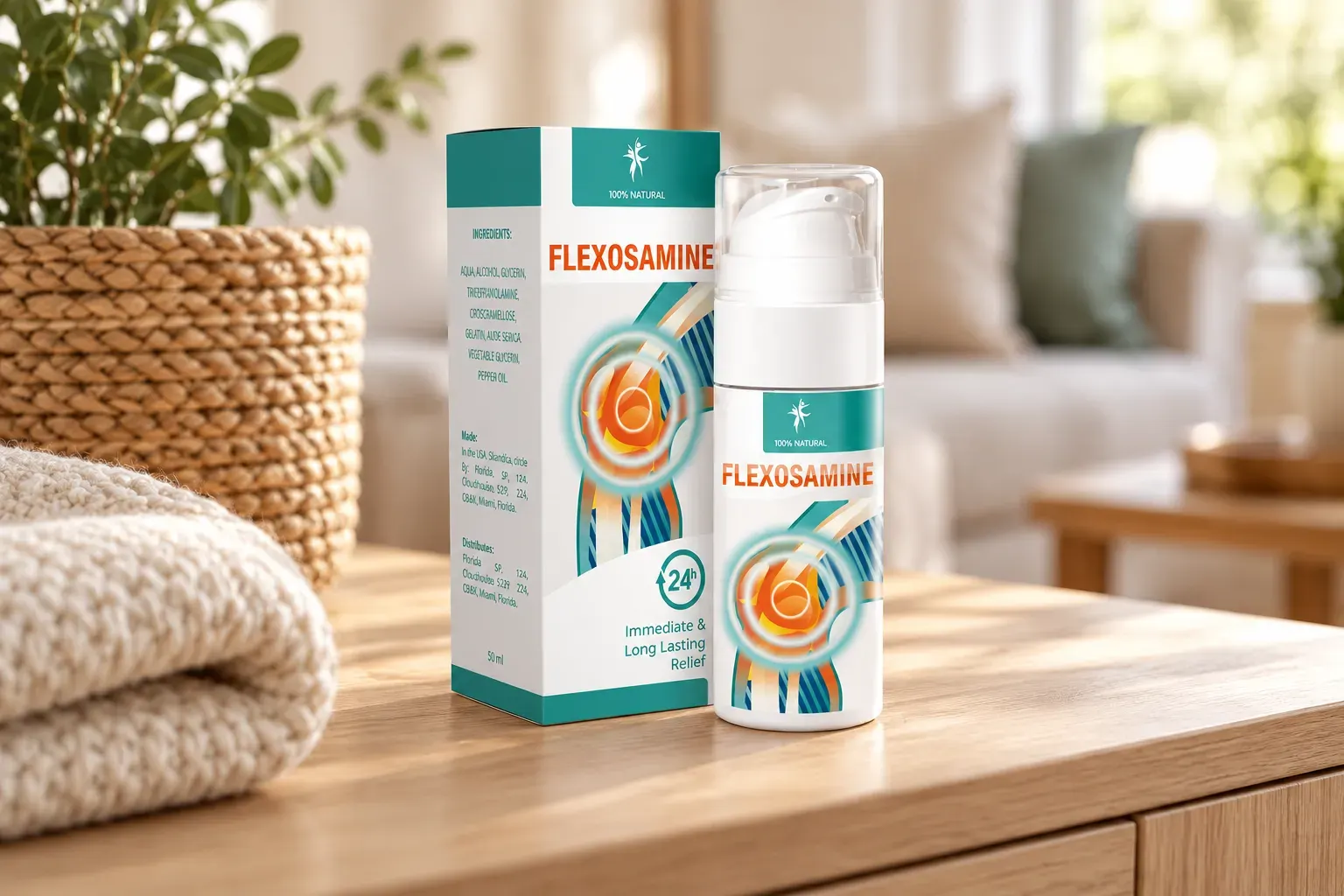 Flexosamine Gel — le produit au quotidien