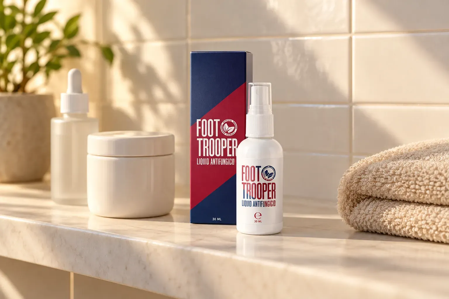 Foot Trooper-средство от грибка — le produit au quotidien