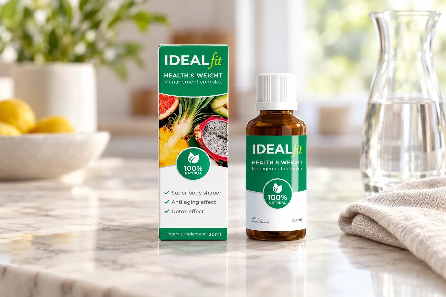 IdealFit — le produit au quotidien