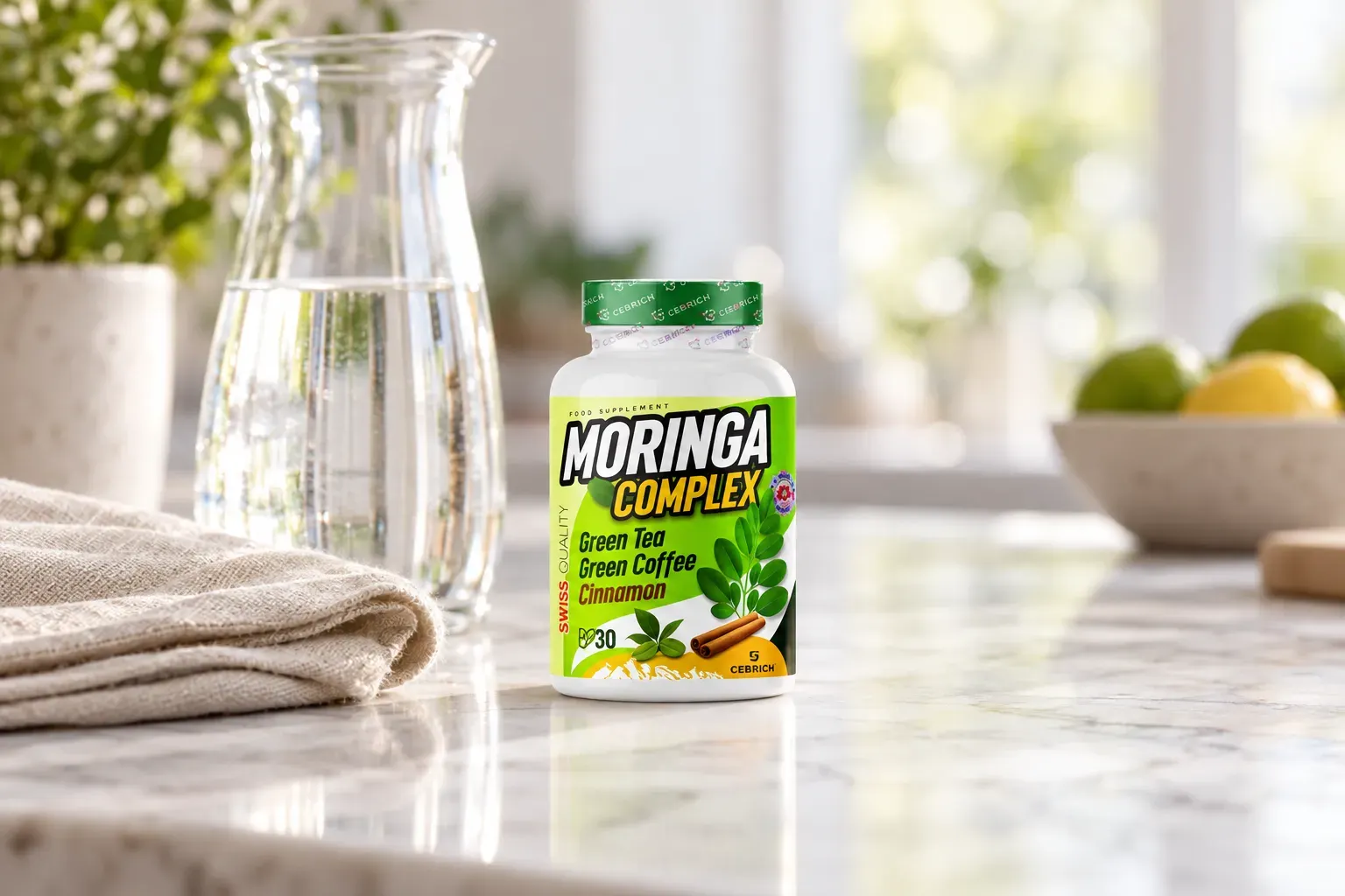 Moringa Complex — le produit au quotidien