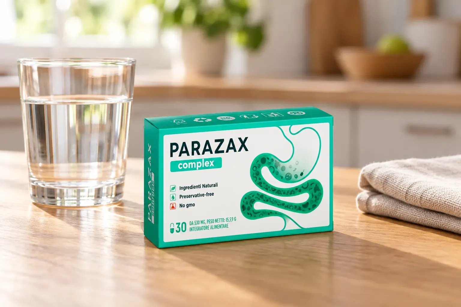 Parazax Complex — le produit au quotidien