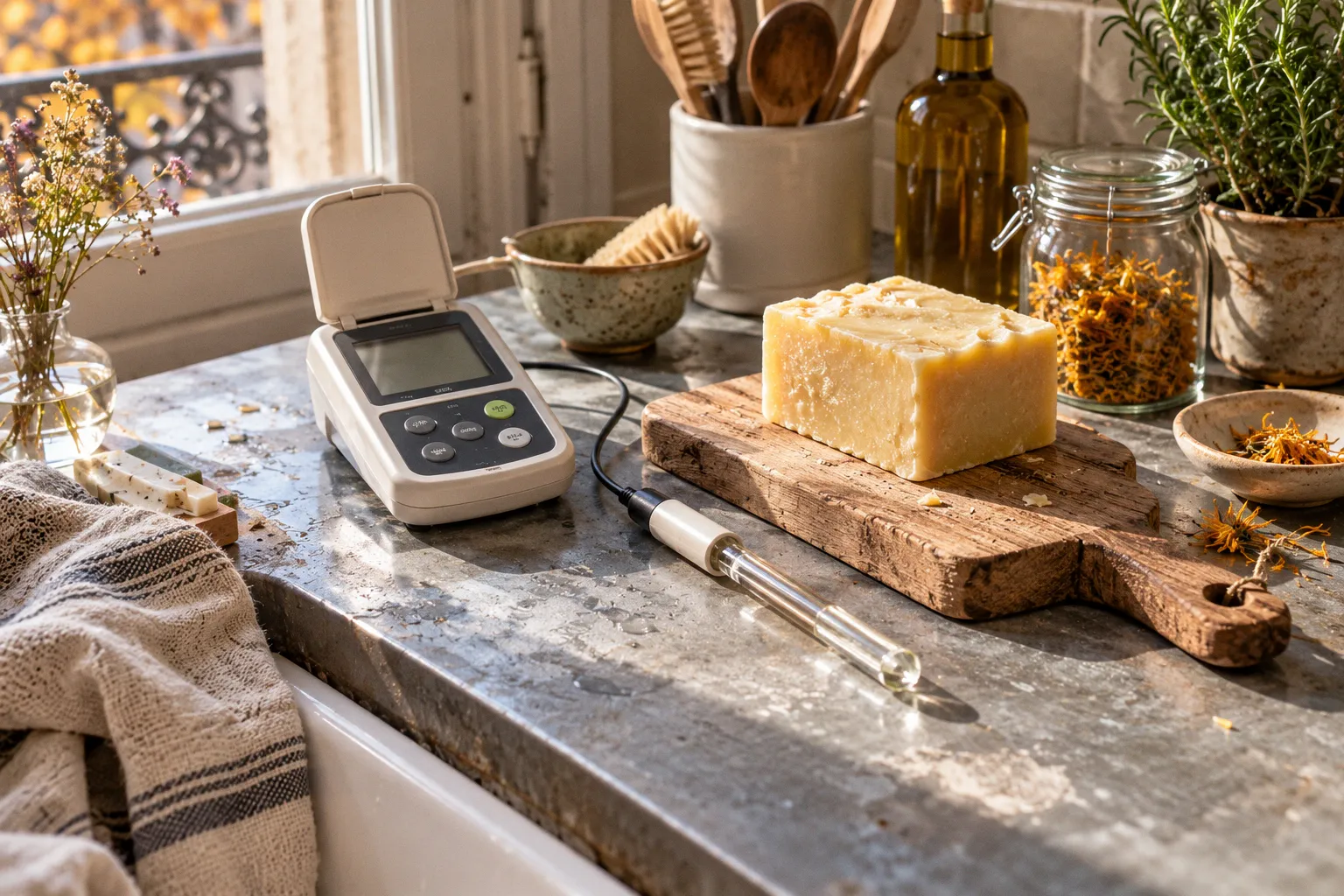 pH du savon saponifié à froid et impact réel sur la peau