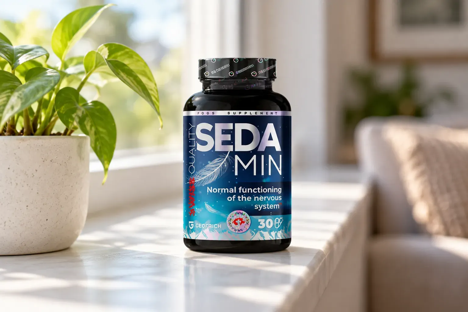 Sedamin — le produit au quotidien