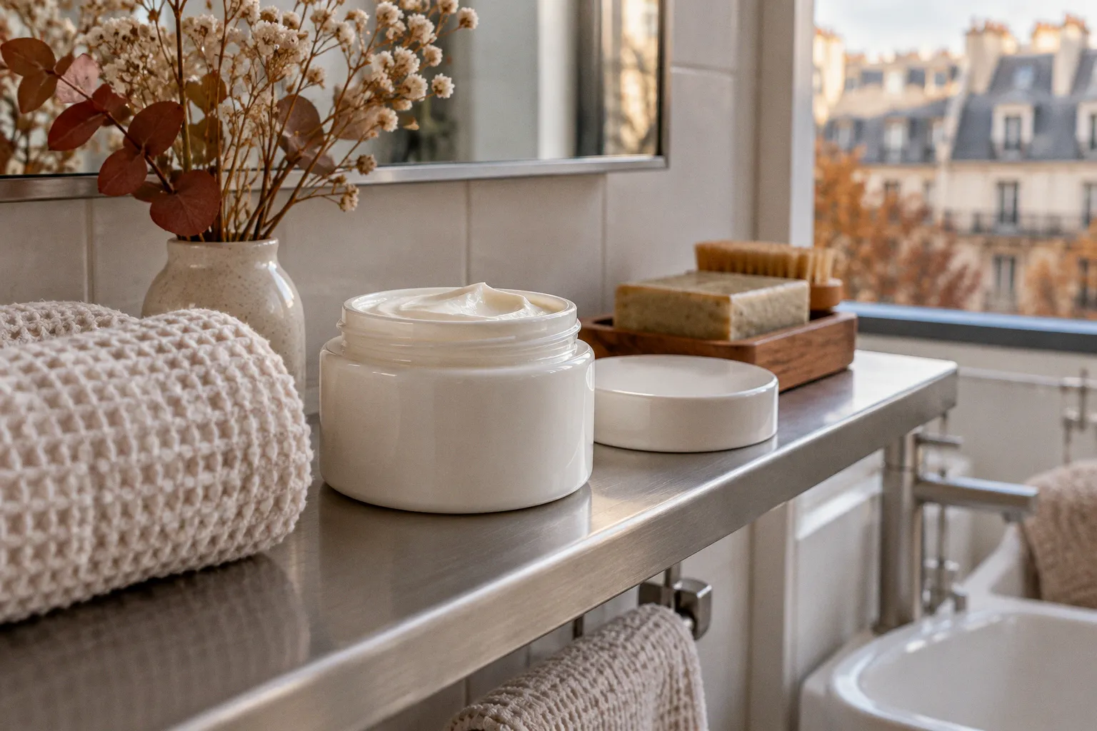 Tiraillement du visage après le savon saponifié à froid : solution rapide